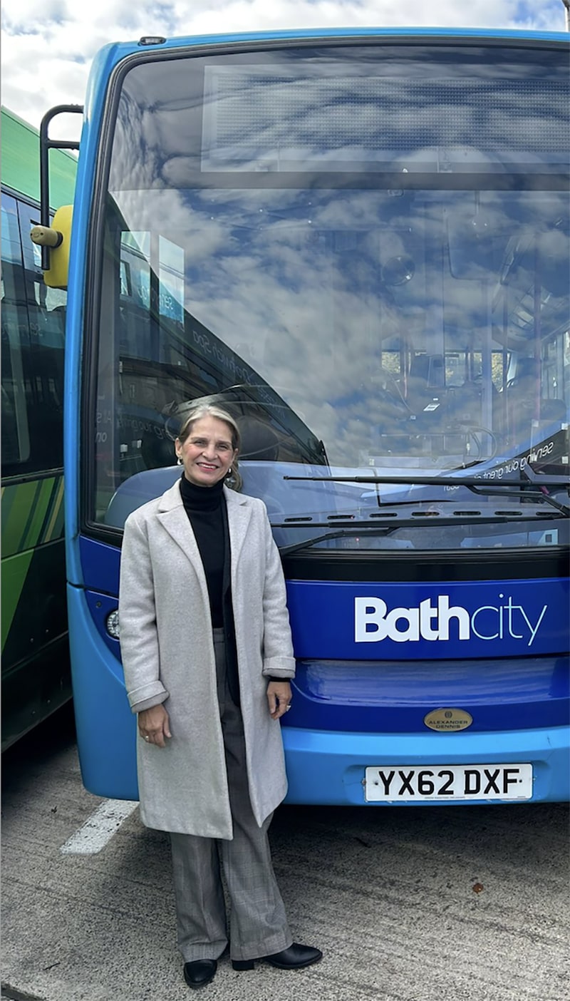 Wera Hobhouse MP and First Bus